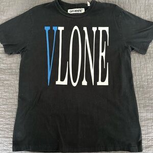 Off White x Vlone blue